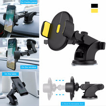Load image into Gallery viewer, Car Phone Holder Long Rod Telescopic Car Dashboard Suction Cup Type